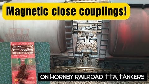 How to fit better couplings to Hornby Railroad TTA Tanker wagons!
