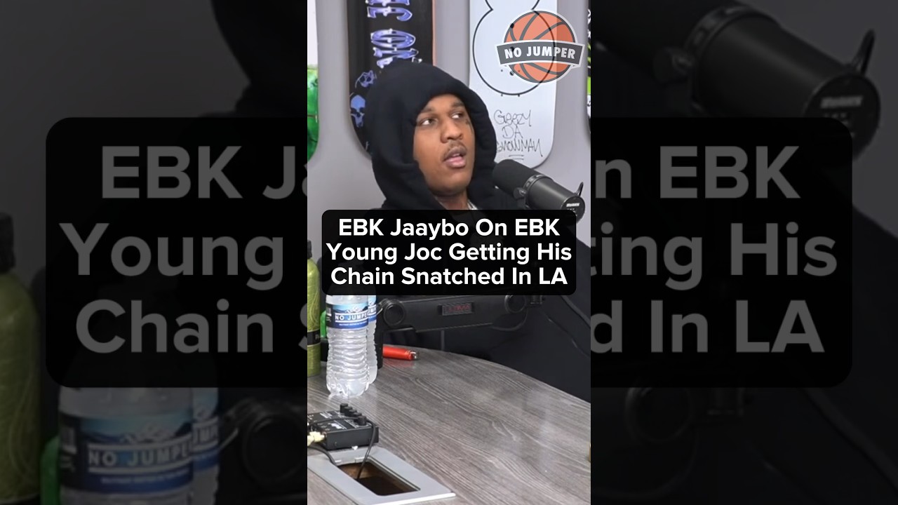 EBK Jaaybo рассказал о том, как у EBK Young Joc отобрали цепь. 👀
