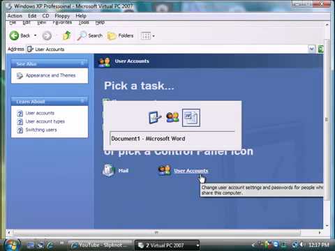 How To Enable The Classic Login Prompt on Windows XP