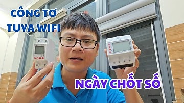 Công tơ điện tử Tuya Wifi hướng dẫn chốt số điện theo ngày trong thực tế