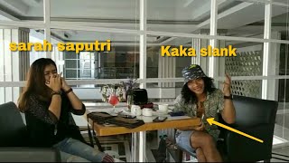 Wow keren banget gaya Skil Kaka SLANK Bermain harmonica Feat Sarah saputri