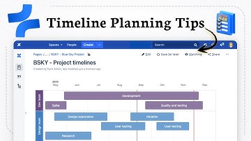 Projecttijdlijnen maken in Confluence (projectdata organiseren)