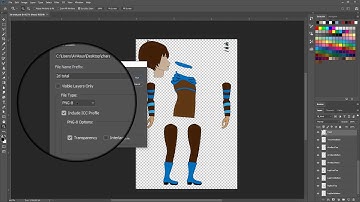 Export Photoshop and  Krita Layers to Single Images