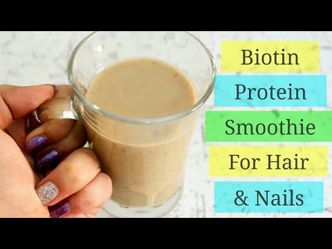 biotin-protein-smoothie-for-beautiful-hair-&-nails