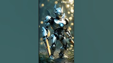 Transform into a robot 🎮 ❤️💪 #aigenerated #aivideo #aiart