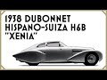 UNDER THE HOOD OF THE 1938 DUBONNET HISPANO-SUIZA H6B "XENIA"