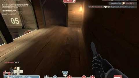 TF2 - Backstabbing a Cloaked Spy