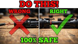 All about MC4 solar cable connectors in one video - structure, assembly, tools, where to get