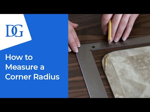 Dulles Glass | How to measure a radius corner