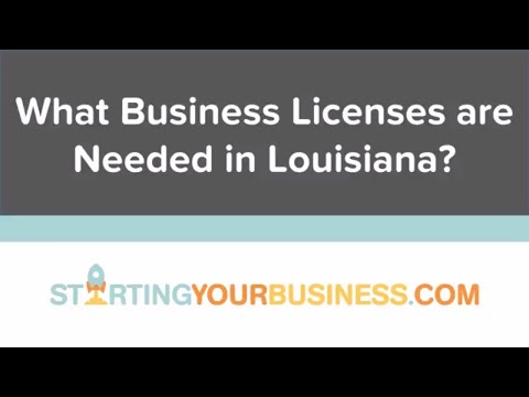 Vídeo: Como você consegue uma licença de vendedor na Louisiana?