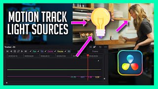 Motion Track Light Sources for Relight OFX! - DaVinci Resolve 18.5 Beta New Feature