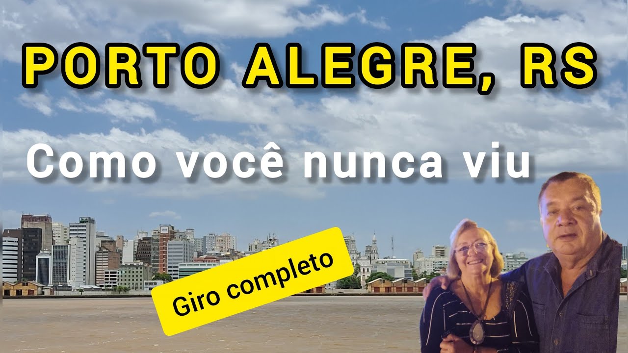 Giro completo por Porto Alegre, RS. | o que ver em 1 dia incluindo passeio de barco. 