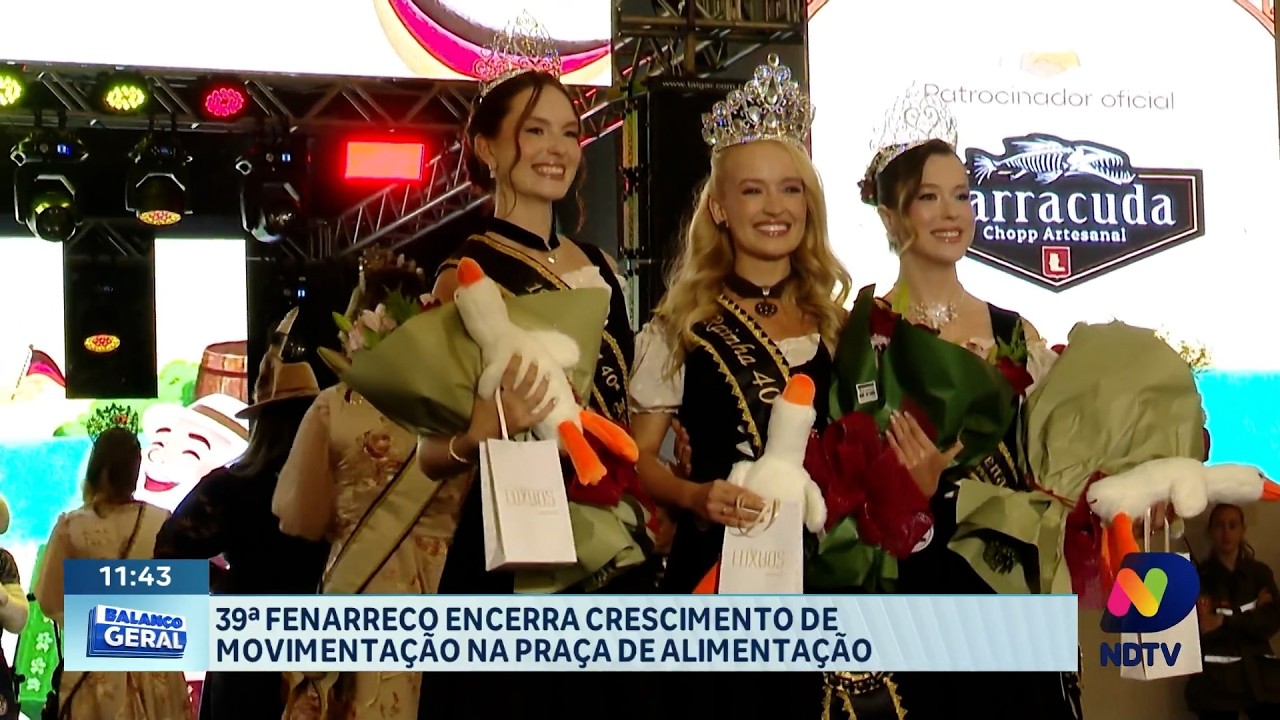 39ª Fenarreco encerra edição com crescimento na movimentação em Brusque