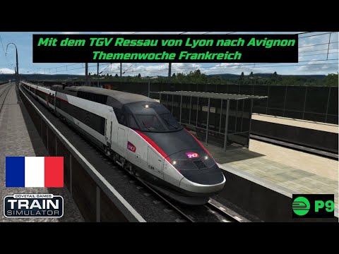 Mit dem TGV Ressau von Lyon nach Avignon - Themenwoche Frankreich