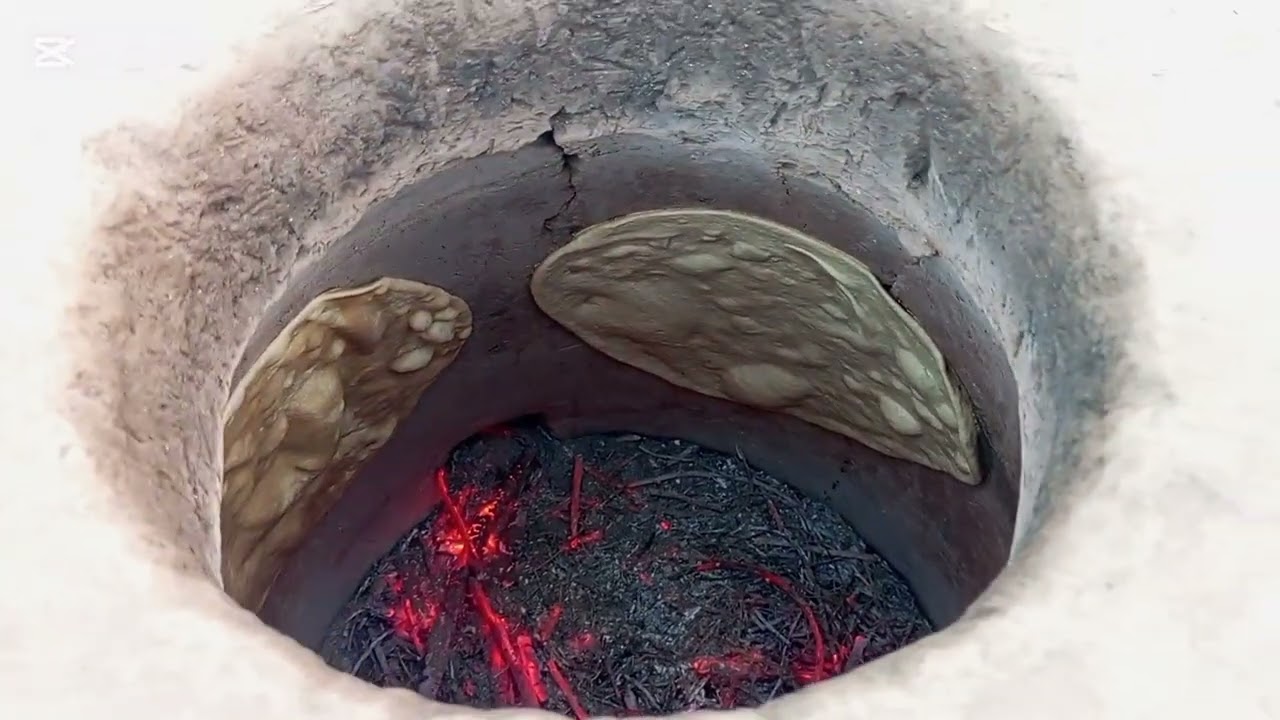 دیسی گندم والی تندور کی روٹی 