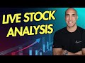 Share YOUR Stock and I will Analyze! - Live Stock Analysis