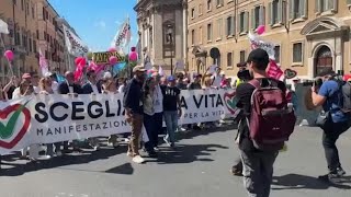 'Scegliamo la vita', la Manifestazione Pro Vita a Roma