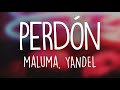 Maluma Yandel Perdón Letra Lyrics mp3