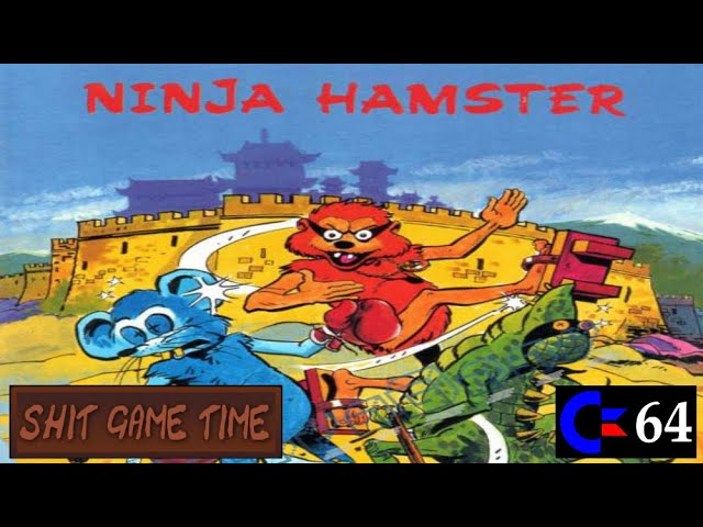 SHIT GAME TIME: NINJA HAMSTER (C64 - Contains Swearing!) - YouTube