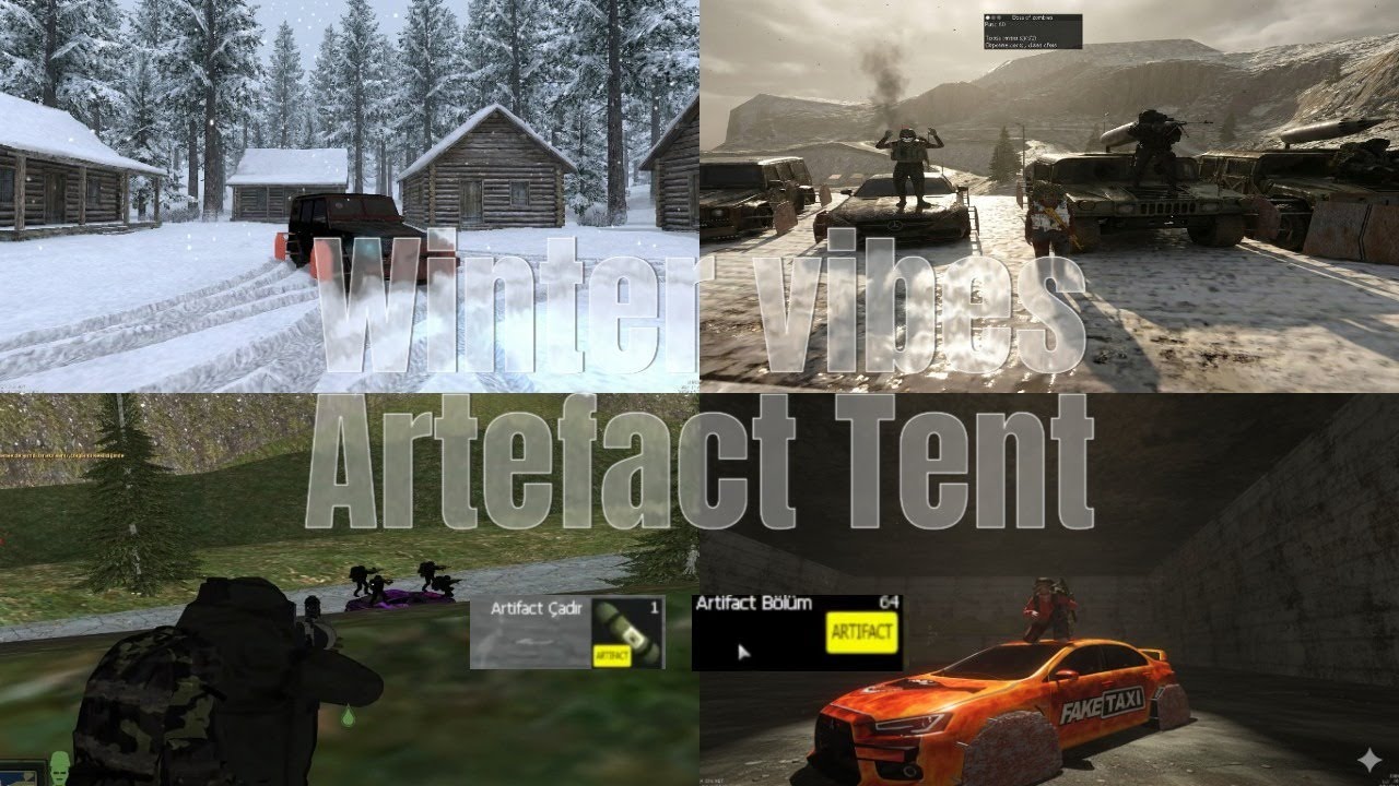 TOP-GTA MTA DAYZ || Winter vibes ||1.8|| Artefact Tent