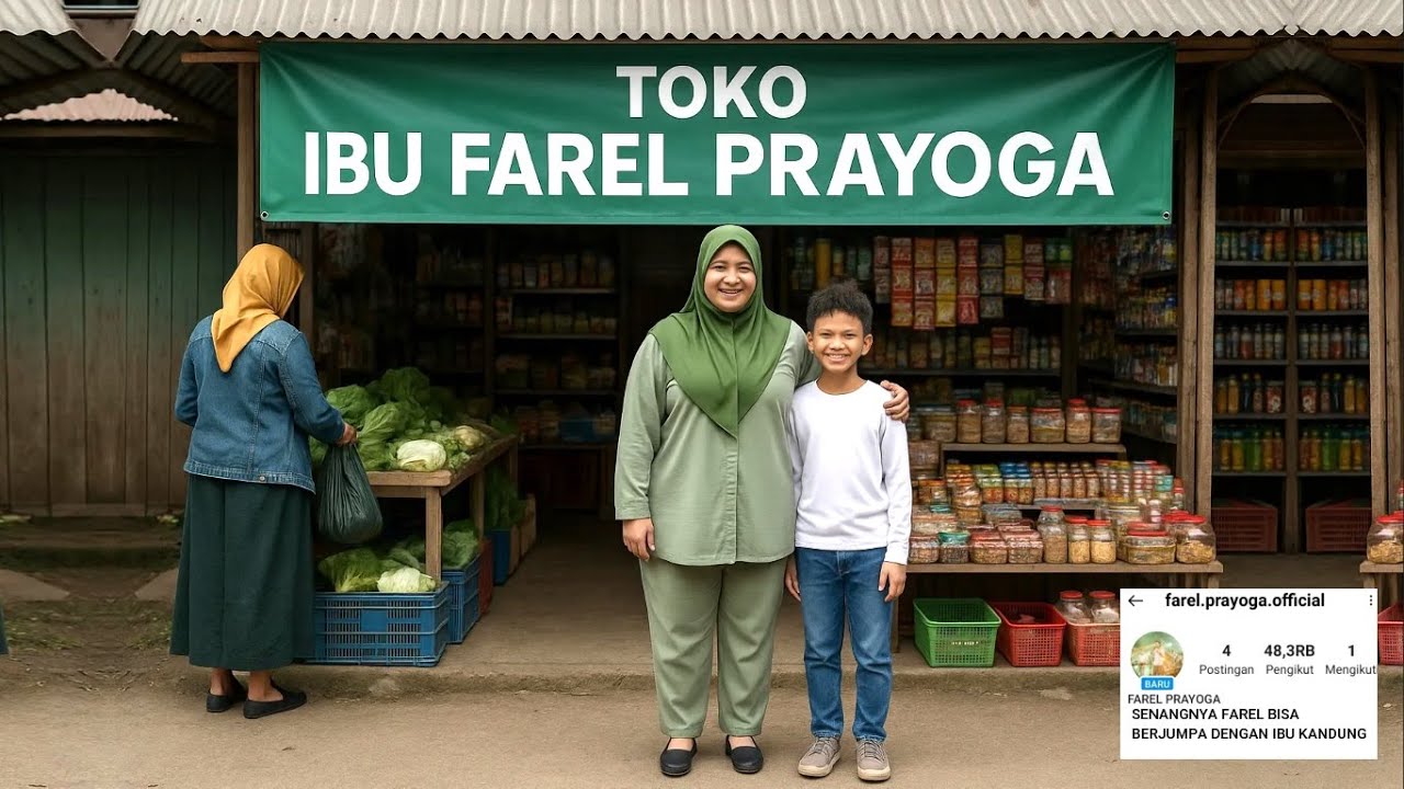 TOKO IBU KANDUNG FAREL PRAYOGA RAMAI PEMBELI PASCA VIRAL DI MEDSOS — SEMUA IKUT BAHAGIA