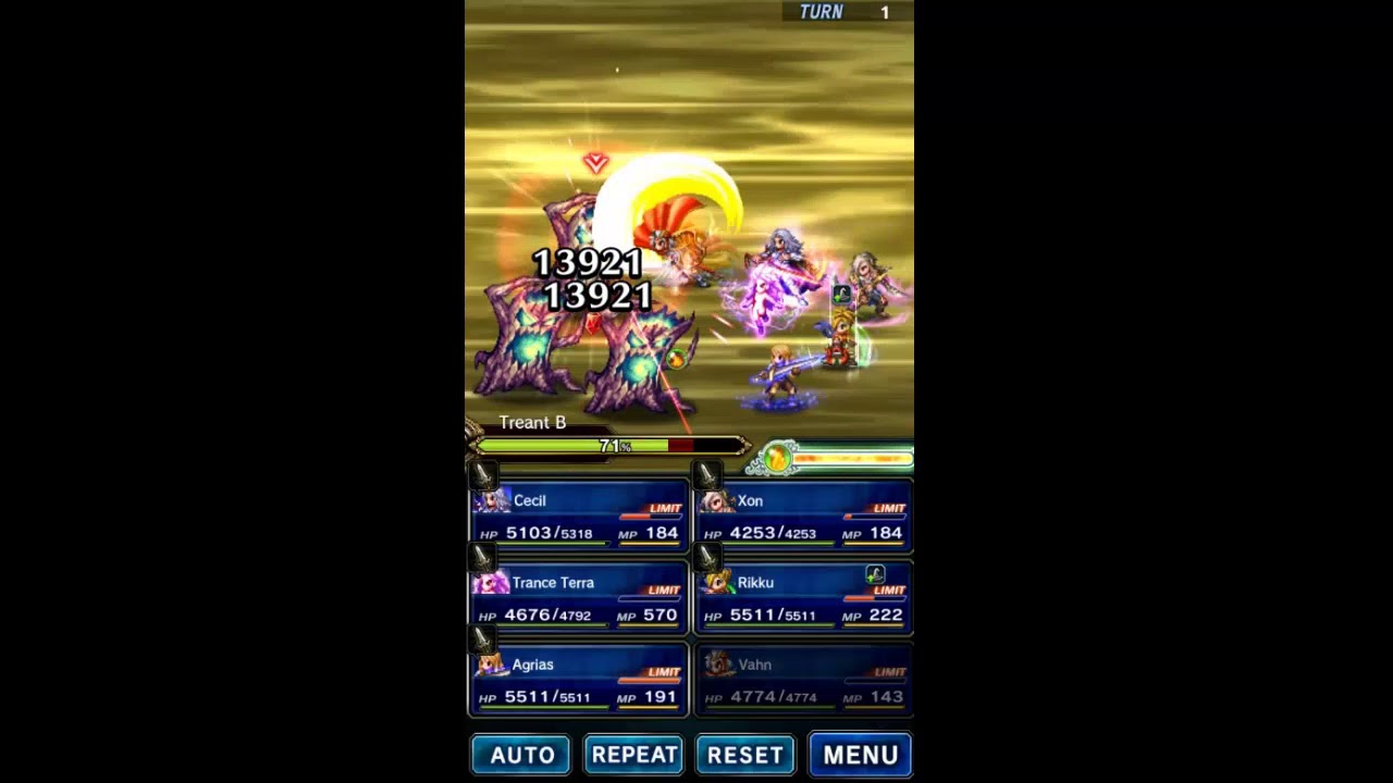 FFBE Limit Bursts - 6-star Firion (Sword of Rebellion)