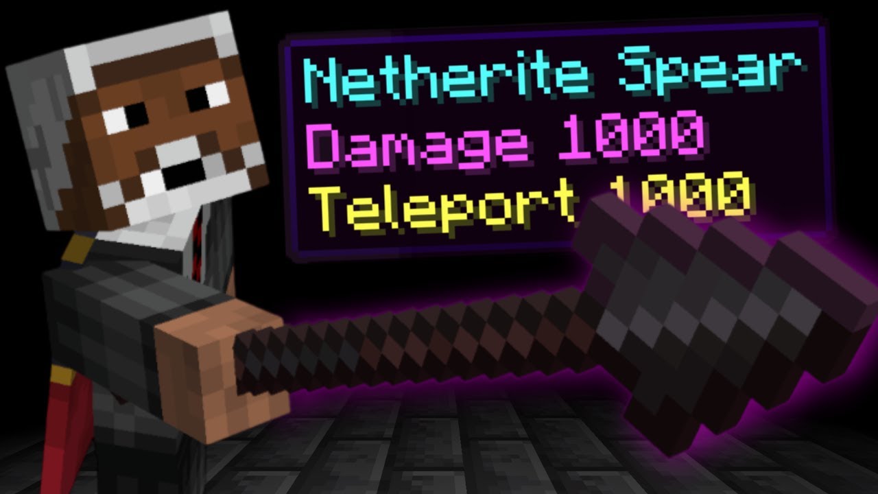 I turned the Spear into the Best Minecraft Item with Commands