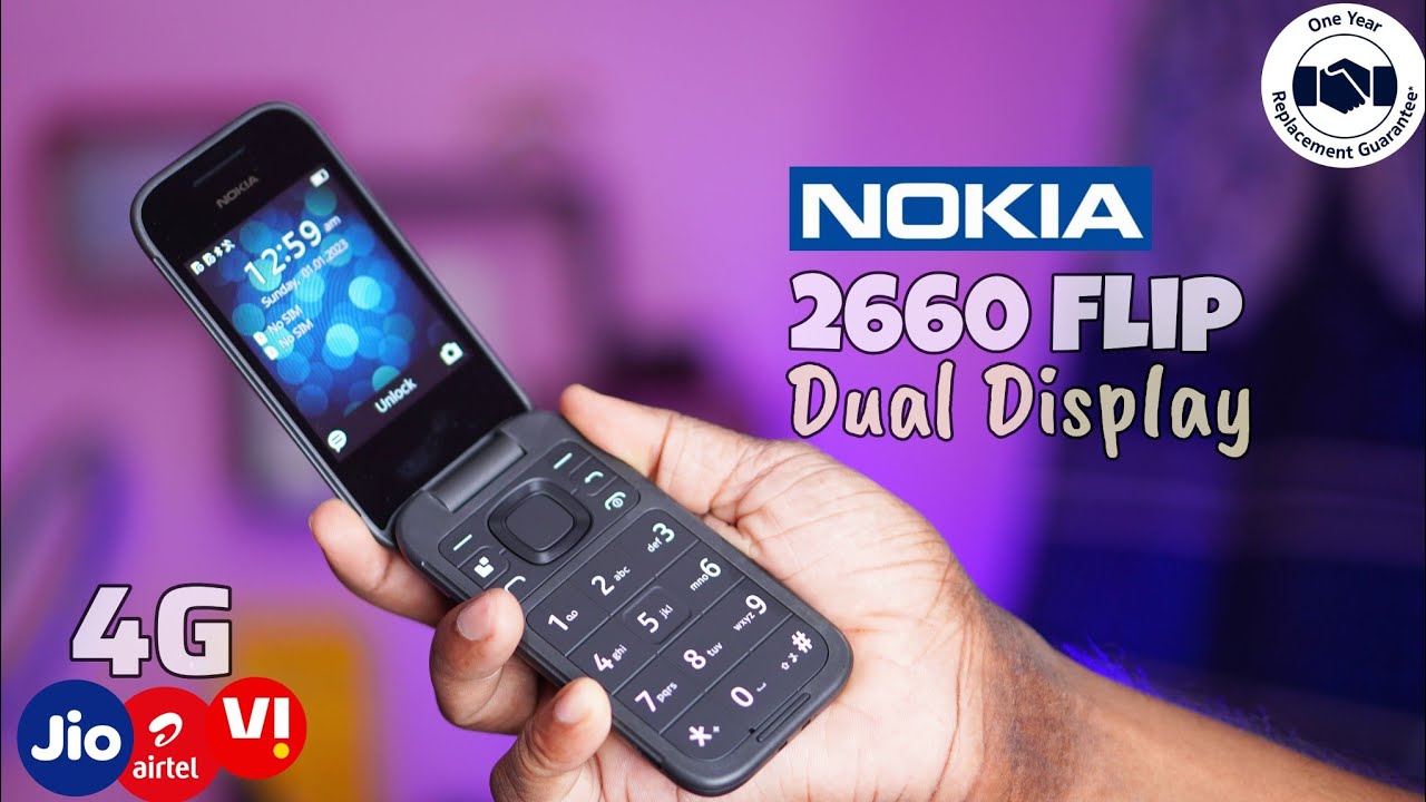 NOKIA 2660 Flip Unboxing & Review Dual 4G VOLTE SIM Jio Looks 😍