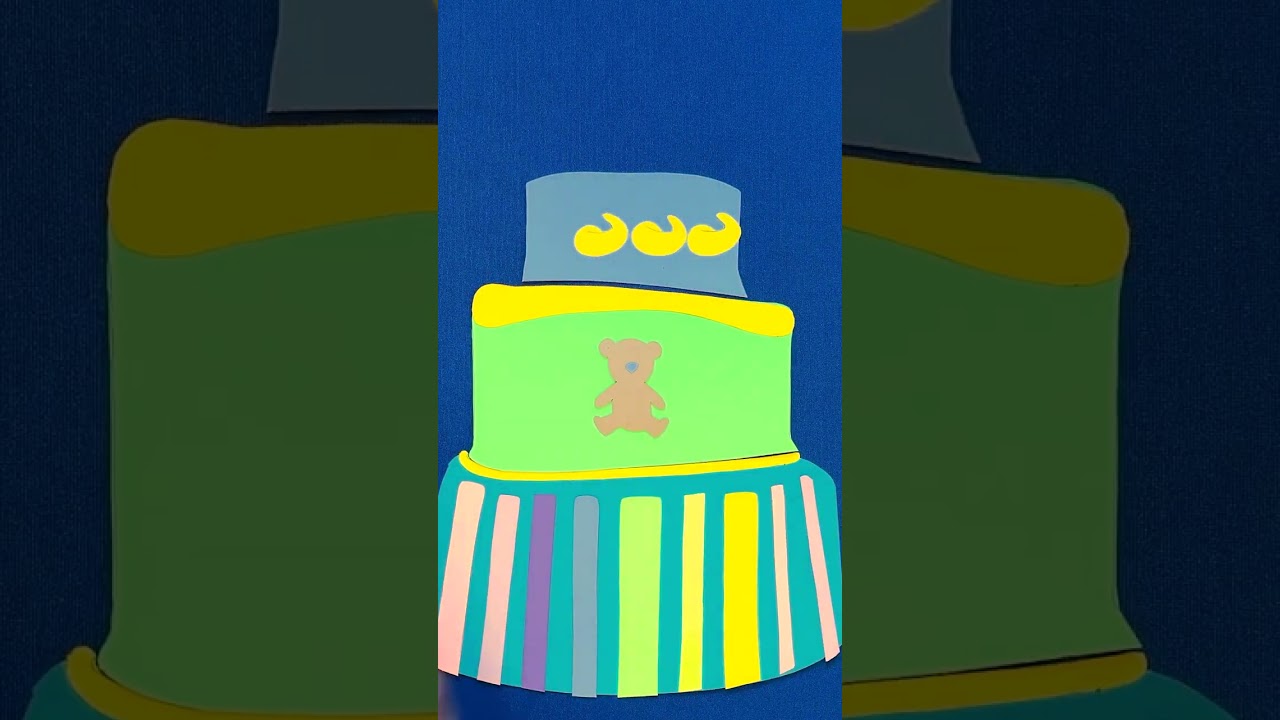 Let’s Make JJ’s Birthday Cake! 🎂🎉 Fun Crafting Play 