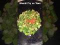 Bhendi Fry on Tawa #food #shorts