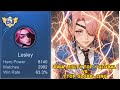 Hero ga guna Top 1 global lesley gendong 1 team lawan 1 top global ling - mobile legends Mp3 Song
