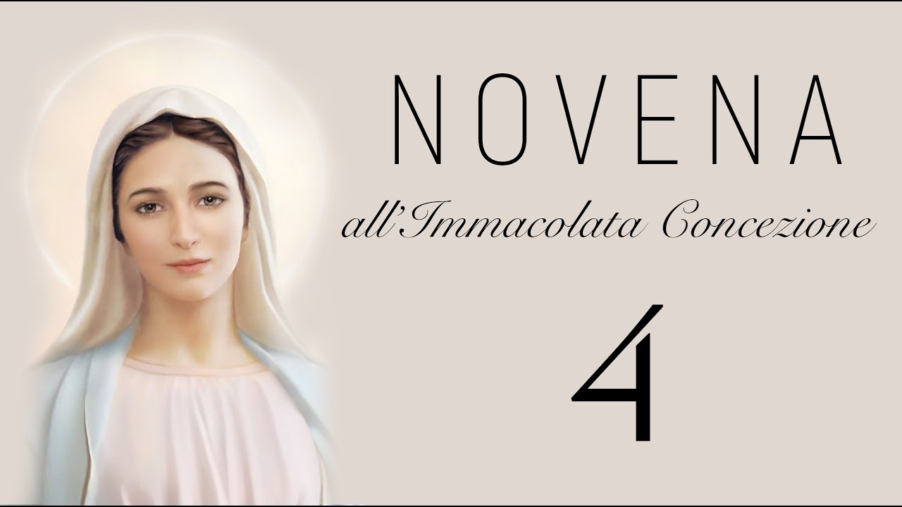 Novena all'Immacolata 2022 – 4° Giorno - YouTube