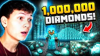 I Mined 1,000,000 Diamonds in Minecraft!