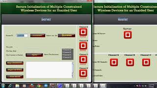 Secure Initialization of Multiple Constrained Wireless Devices for an Unaided User in Java