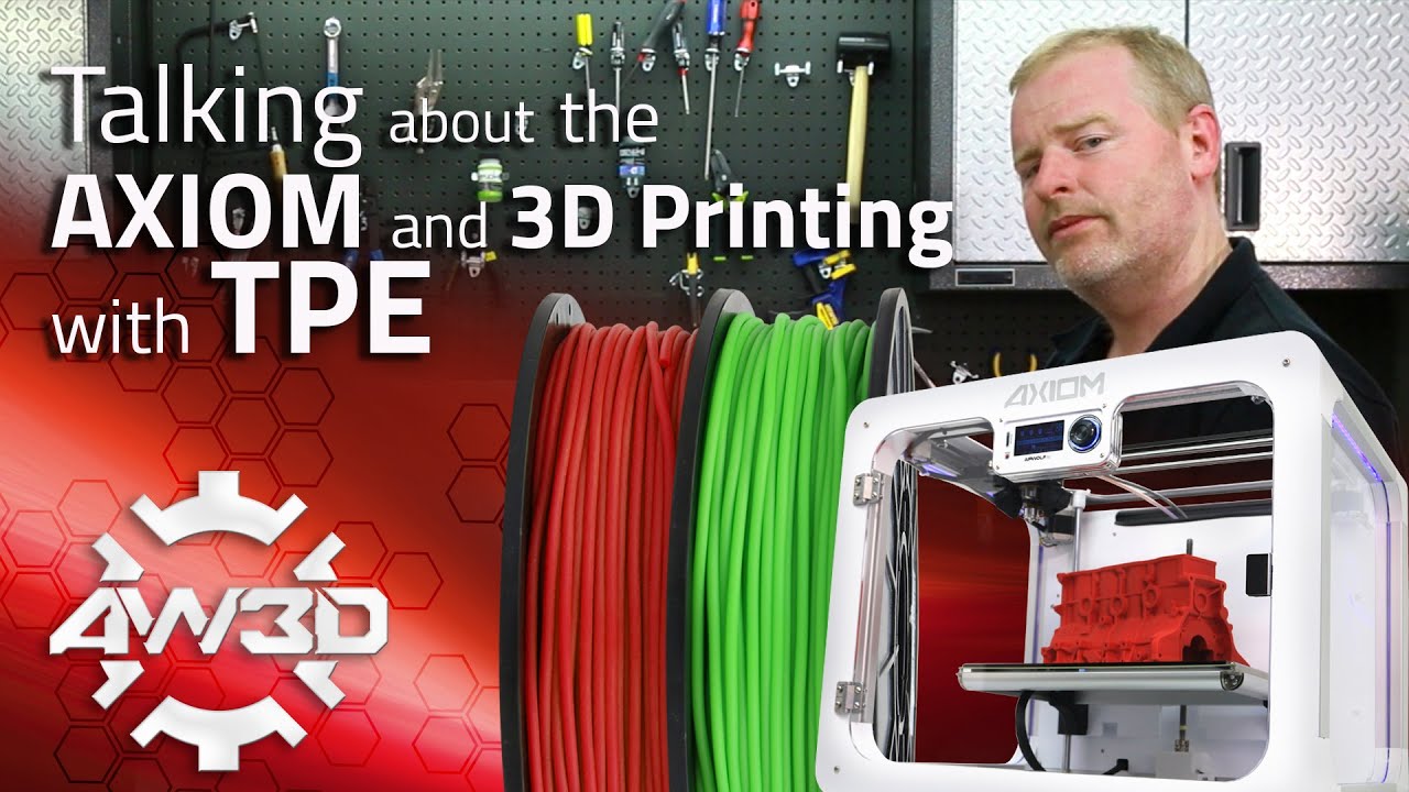 Erick Wolf Talks About the Axiom and 3D Printing with TPE.