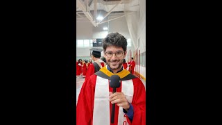 Hearing our graduating graduates's favorite part of their programs #MBA #MS #PHD