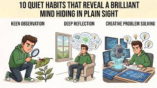 10 Quiet Habits That Reveal a Brilliant Mind Hiding in Plain Sight