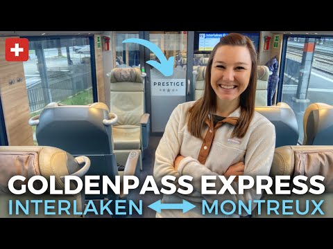 Goldenpass Express Prestige Class, Belle Epoque x Vip | InterlakenMontreux | Swiss Panoramic Train