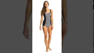 Penbrooke Double Diamond Girl Leg One Piece Swimsuit Swimoutlet