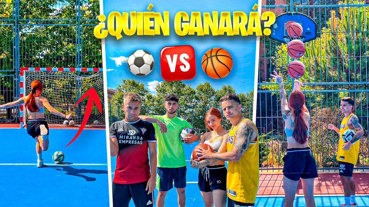 ¿QUIÉN ES MEJOR A FÚTBOL Y BASKET? RETOS CON ARIGELI Y LA AGX