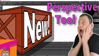 You won't believe the new perspective tool in Tahoma2D! Free animation software