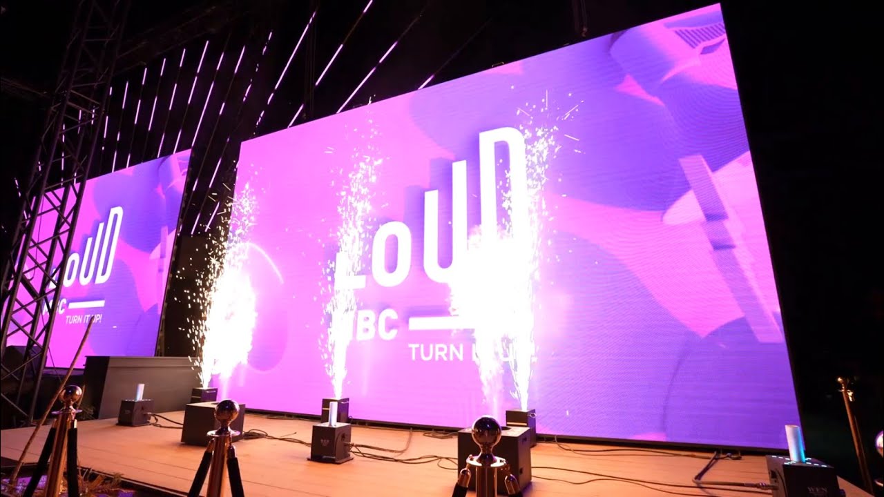 LOUD FM's launch event was a night to remember! ✨