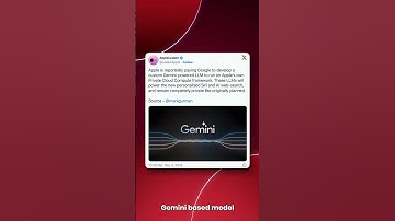 Apple Reportedly Partners with Google Gemini for Siri Overhaul #apple #siri #googlegemini