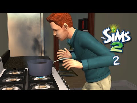 Видео: Let's Play The Sims 2 #2 Повышение