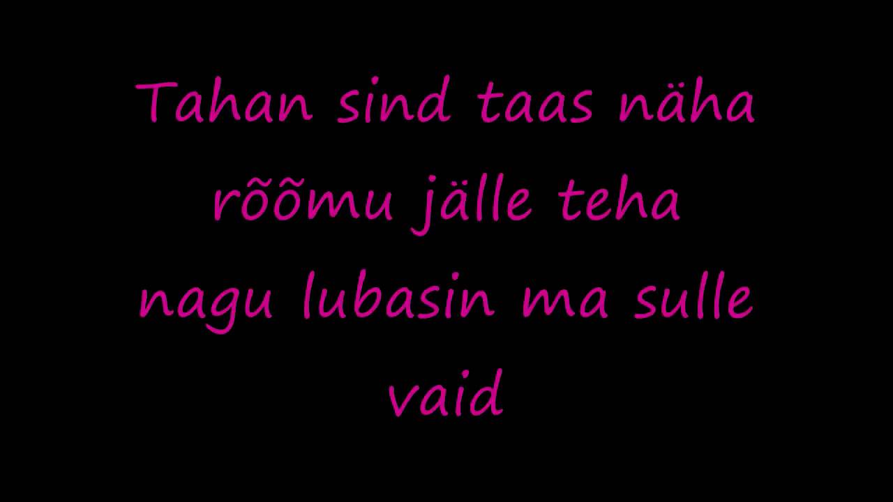 Diristix- Igatsus + sõnad