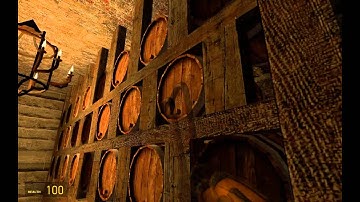 Breakable barrels model test