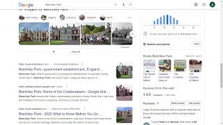 Bletchley Park || Google search || Easter egg