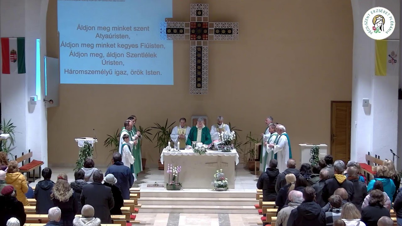 Élő szentmise közvetítés