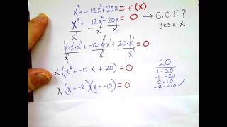 Part 23 ANSWERING Question 3 Everything FACTORING & Finding ZEROS--FUNCTION G.E.D. MATH (K.S.A.)