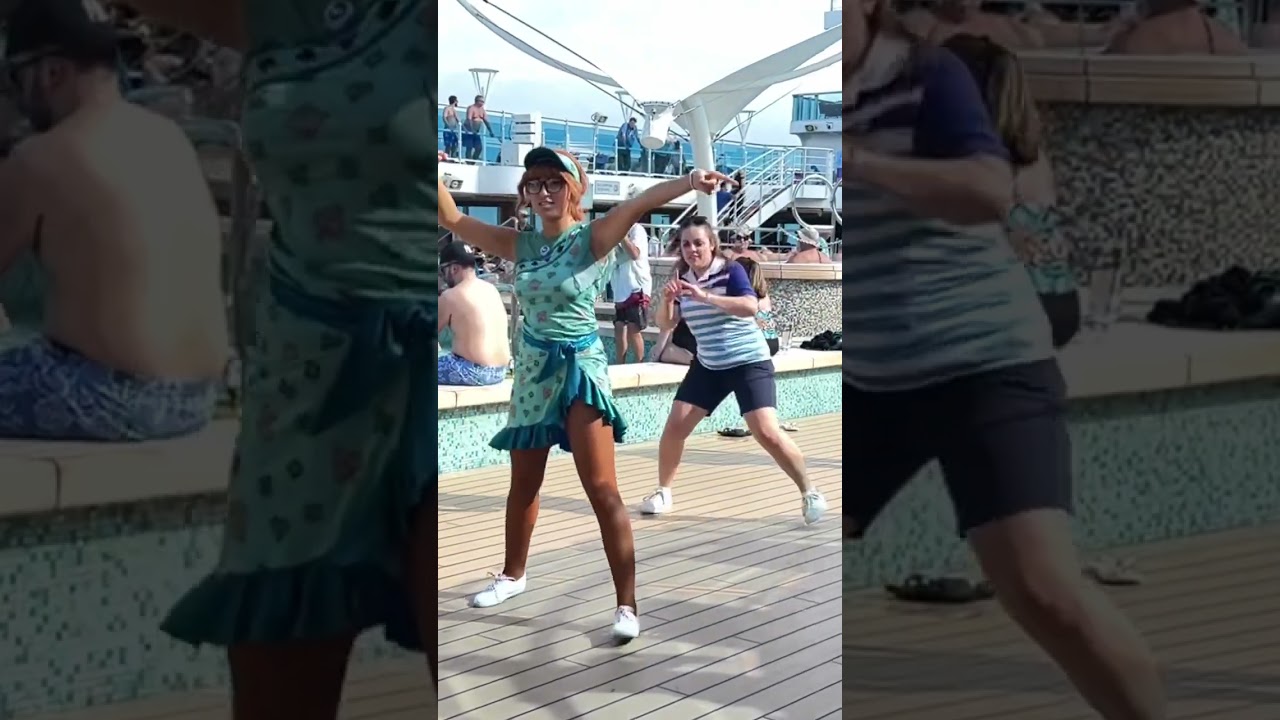 Sky Princess sail away party